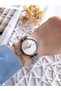 Silver Color Non-Tarnish Color-Tossing 3 Atm Waterproof Special Design Women's Wristwatch EFL21203A - 2
