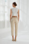 Women's Skinny Leg Belted Trousers 4577 - 4