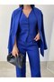 jacket vest palazzo pants 3-piece suit - 2
