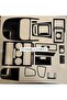 Opel Astra G Mahogany Coating Set Piano Black Color