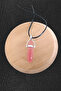 Rose Quartz Natural Stone Pendant Original Gemstone Pendant Nail Cut Pendant - 5
