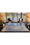 Orange and Gray Ethnic Modern Patterned Woven Base Miravip825 - 3