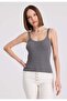2-Piece Blue, Gray Cotton Elastane Blend Rope Strap Women's Ball WMIVY RIB - 2