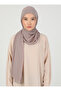 Premium Hijab Chiffon Fabric Shawl - St 100 Dark Mink