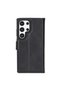 Samsung S23 Ultra Compatible Genuine Leather Wallet Magnet Phone Case Name Printable - 5