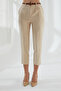 Women's Skinny Leg Belted Trousers 4577 - 3