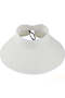 Women's Wide Brim UV Protection Bow Straw Visor Hat - 2