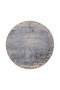 Orange and Gray Ethnic Modern Patterned Woven Base Miravip825 - 4