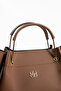 Women's Shoulder Bag Zippered Briefcase School Large Bag - 4