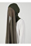 Premium Hijab Chiffon Fabric Shawl - St100 Henna Green (2910040) - 3