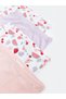 LCW baby Elastic Waist Printed Baby Girl Boxer Pack of 4 - 3