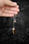 Tiger Eye Pendulum, Natural, Genuine Stone, Large Model, Gemstone Pendulum
