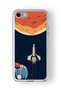 Space Design Printed Transparent Case Compatible with iPhone 6 Plus and 6S Plus