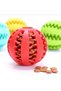 Cat Dog Biting Ball, Toy Ball with Food Container, Teeth Scratching Ball, Pet Teeth Cleaning Toy