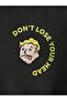 Unisex Fallout Don't Lose Your Head Design Printed Oversize T-shirt - 3