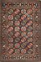 Round Colored Modern Patterned Woven Base Miravip865