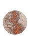 Orange Colored Slit Patterned Decorative Carpet Miravip917 - 4