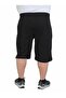 Large Size Men's Combed Cotton Shorts Camouflage Pieces 24628 Black - 3