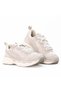 29819 Unisex BEIGE Detail Breathable Sneaker Memory Foam Memory Orthopedic Sports Shoes