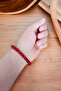 Red Agate Stone Bracelet Natural Stones Original Real Agate Stone Bracelet - 2