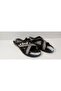 Cross Model Rope Black Gray Daily Men's Slippers