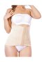 Slimming Gathered Waist Corset with Under-Breast Strap Women's Underwear Corset - 3