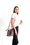 Women's Brown Tan Hand and Shoulder Bag Maynimos - 3