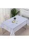 Wicker Pattern Rope Model Luxury Pvc Tablecloth Ercan