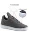 07 Smoked White Stitched Unisex Sports Shoes - 5