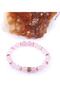 Certified Natural Stone Bracelet - Rose Quartz - 3