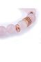 Certified Natural Stone Bracelet - Rose Quartz - 4