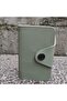 10 Compartment Women's Mint Green Credit Card Holder - 3