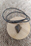 Sword Tiger Eye Natural Stone Necklace Original Gemstone Necklace Stud Cut Original Natural Stone Necklace - 3
