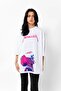 Metallica Neon Pink Printed White Unisex Oversize Tshirt - 5