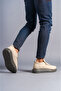 J161 Laceless Elastic Orthopedic Sole Suede Men's Sneaker Casual Shoes VT Mink - 3