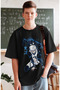Oversize Blue Lock Seishiro Nagi T-shirt, Unisex Anime Printed T-shirt - 2