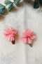 Snap Closure Tulle Buckle Set for Girl and Baby - 5 cm Snap Closure - 2