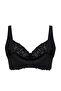 Black Embroidered Micro Bra TBBSS24CW00011 - 7