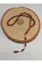Kuka Wood 33-Bead Barley Cut Prayer Beads 5*10mm (49546) - 3