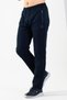 Regular Men's Straight Leg Navy Blue Sweatpants - 4