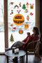 New Year Sticker Set, Aesthetic Christmas Ornament, New Year Decoration, Door, Wall and Glass Decoration Sticker - 5
