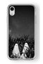 حافظة شفافة مطبوعة بتصميم شبحين متوافقة مع هاتف iPhone XR