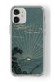 حافظة شفافة مطبوعة بتصميم شروق الشمس متوافقة مع هاتف iPhone 12 Mini