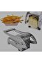 Stainless Steel French Fries Potato Cutter - Round Bottom Easy Slicing - 5