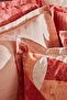 Alegria Satin Double Duvet Set Terracota - 5
