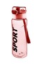 Exclusive Quality BPA Free School and Sports Water Bottle with Lockable Lid and Carrying String - PINK