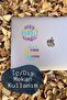 Motivational Themed Sticker Set - 6 Piece Sticker Set - Phone, Tablet, Notebook Laptop Compatible Sticker - 6
