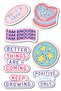 Motivational Themed Sticker Set - 7 Piece Sticker Set - Phone, Tablet, Notebook Laptop Compatible Stickers