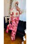 Satin Patterned Suit Set