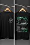 Unisex Lamborghini Aventador Back Printed T-shirt, Racing Car Racing Theme Printed T-shirt
